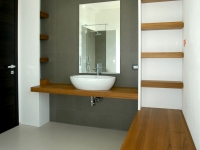 arredo bagno completo legno teak